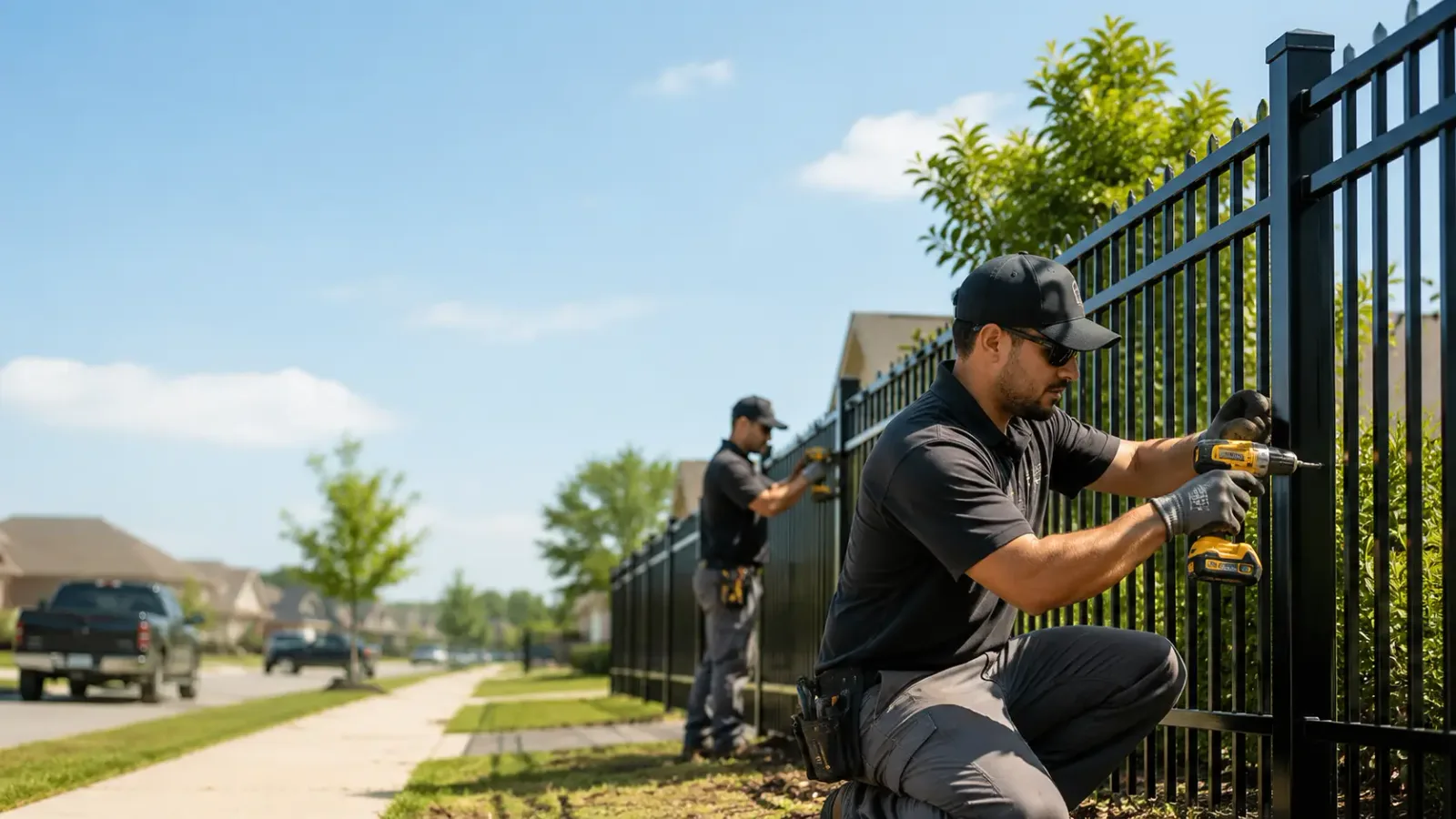 Metal Fence Installation in Albion, CA